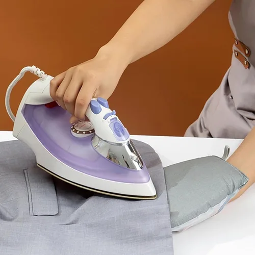 Vista 4 de Bluelans Guantes de planchado de vapor para prendas con bucle para el dedo, tabla de planchar para colgar ropa, tabla de vapor de mano, guantes