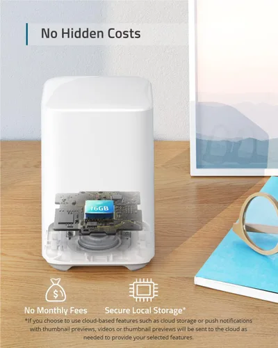 Vista 4 de eufy Security, eufyCam 2C - Kit de 2 cámaras, cámara de seguridad inalámbrica para exteriores, sistema de seguridad para el hogar, compatibilidad