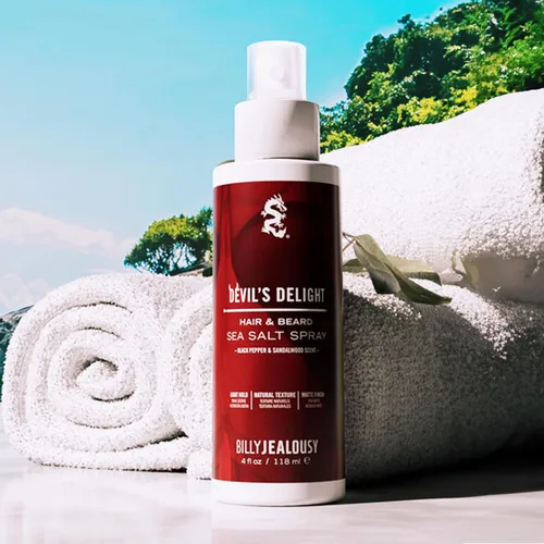 Vista 8 de Billy Jealousy Spray de sal marina, spray texturizante y voluminizador para todo tipo de cabello y longitudes de barba