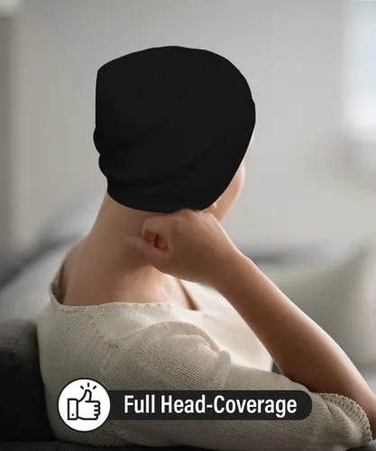Vista 6 de Gorro de quimioterapia - Suave y agradable al tacto - 100% algodón