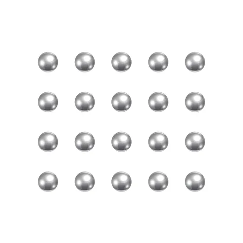Vista 13 de uxcell 30 bolas de rodamiento de acero cromado de 0.079 in de precisión G5