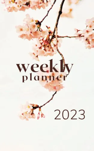 weekly planner 2023-2026: weekly planner 2023-2024,Retro Rose Wildflower Cage Design,simple design with Colorful Colore Tapa blanda – 1 Abril