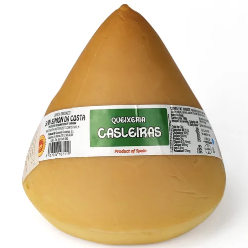 San Simon Da Costa DOP Semiblando Leche de Vaca, Queso Español - 1 lb / 454 g - GARANTIZADO POR LA NOCHE
