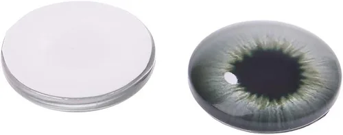 Vista 4 de 20 piezas redondas de cristal de ojo de dragón ojo de dragón ojos animales manualidades globos oculares para ojos de dinosaurio, accesorios