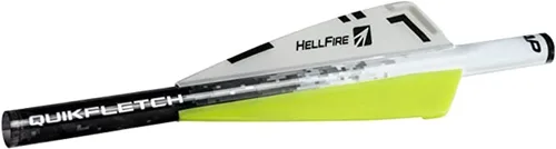 Vista 5 de New Archery Products NAP Quikfletch Hellfire Plumas de 2" Sistema de Empennado de Flechas