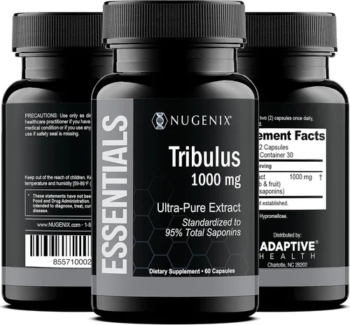 Vista 4 de Nugenix Essentials Bundle - Extracto de corteza de pino Nugenix, polvo de raíz de maca, extracto de tribulus y extracto de malezas de cabra