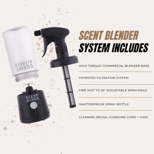 Vista 5 de Scent Blender - Atrayente de Caza de Ciervos, Osos, Alces y Aerosol de Cubierta de Caza para Trampas - Crea Tus Propios Aromas de Cubierta