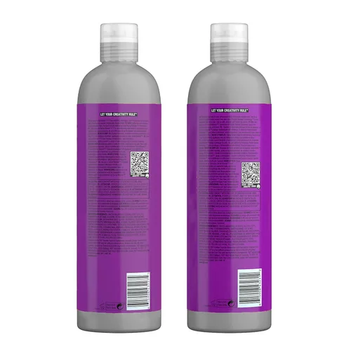 Vista 2 de TIGI Bed Head Serial Blonde - Juego de champú y acondicionador para cabello rubio dañado, queratina hidrolizada, 25.36 onzas líquidas, paquete de 2