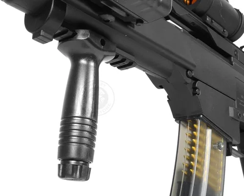 Vista 7 de DE R36C TacSpec Rifle eléctrico AEG con linterna y alcance de punto rojo