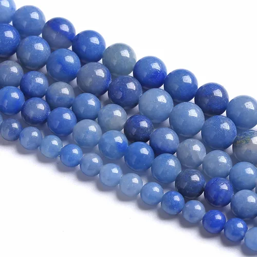 Vista 28 de Cuentas sueltas de jade de angelita verde de 4 mm, 86 piezas, piedra natural de aguacate para hacer joyas, pulsera DIY