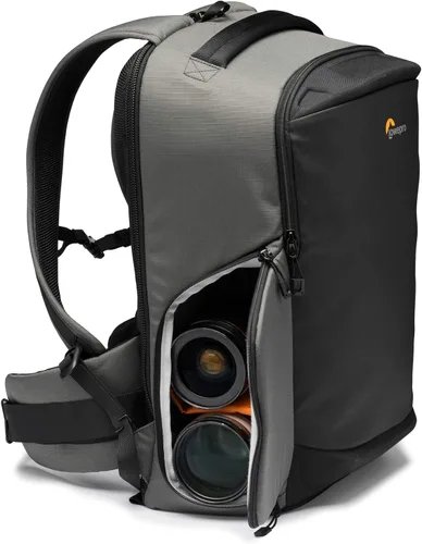 Vista 10 de Lowepro Flipside BP 400 AW III - Mochila para cámara réflex digital y sin espejo, color gris oscuro, con acceso trasero, con acceso lateral