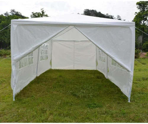 10x20' Outdoor Canopy Party Wedding Tent Gazebo Pavilion w/4 Side Wall-2 Doors