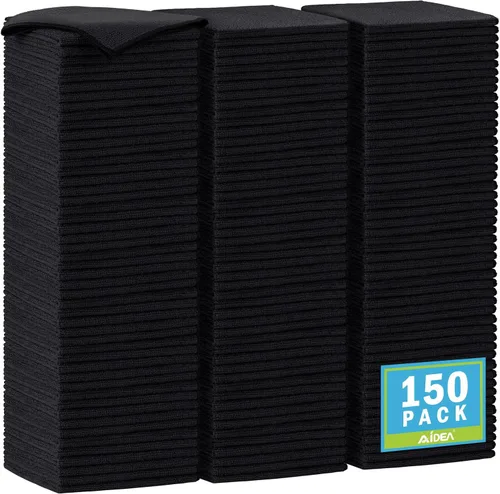 Vista 13 de AIDEA Paquete de 8 paños de limpieza de microfibra, toallas de microfibra suave para automóviles, trapos de limpieza absorbentes, sin pelusas, sin