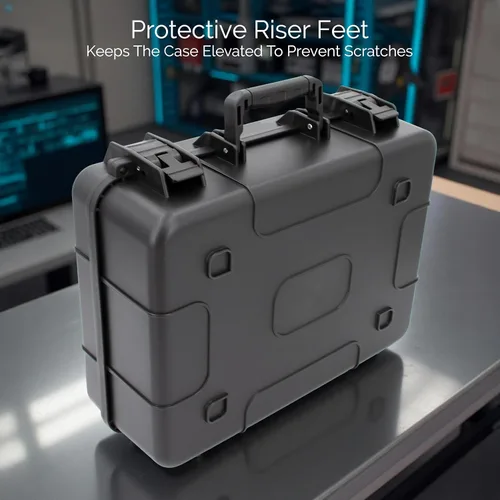 Vista 7 de CASEMATIX Funda de viaje para proyector compatible con proyectores ViewSonic PA503S, PA503W, PA503X, PG703W, PG703, cable HDMI y control remoto
