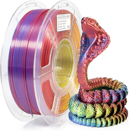 Vista 35 de iSANMATE Filamento de impresora 3D de ácido poliláctico (PLA) mate, paquete de filamentos de impresora 3D, velocidad de impresión rápida, precisión