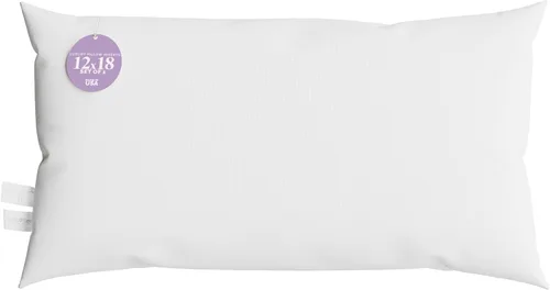 Vista 18 de Looms & Linens - Fundas de almohada lumbar para decoración del hogar, relleno de poliéster suave para apoyo de espalda y fundas de almohada