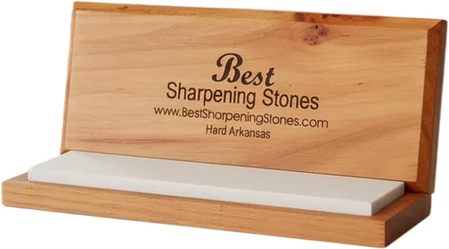 Vista 7 de Arkansas Piedra para afilar cuchillos - Duro 6"x2