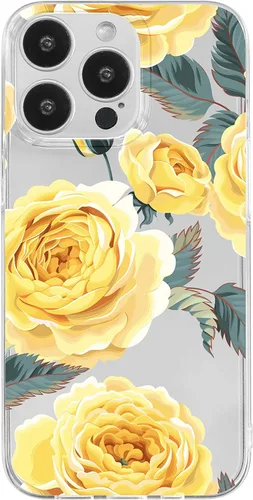 Vista 6 de Blingy's Funda compatible con iPhone 13 Pro Max (6.7 pulgadas), bonito diseño de otoño con patrón de calabaza y hojas de otoño, funda protectora