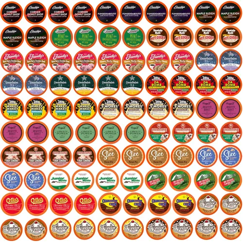 Vista 14 de Best of The Best Pods compatibles con 2.0 Keurig K Cup Brewers Variedad Sampler de cacao surtido, 5 tazas de cada sabor, chocolate caliente, 40