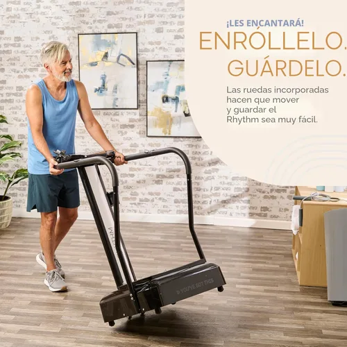 Vista 7 de LifePro Máquina de Ejercicio con Plataforma de Vibración Rhythm con Asas para Soporte de Equilibrio – Plataforma Vibratoria para Drenaje Linfático