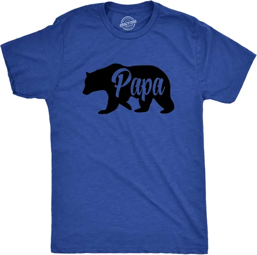 Camisas divertidas con diseño de papá oso, camisa familiar para regalar a papá