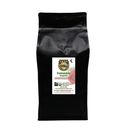 Vista 26 de Café orgánico bajo en ácido, grano entero, sin moho y apto para el estómago por Java Planet, café Black Magic Blend, tostado medio oscuro, sabor