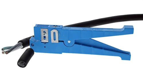Vista 7 de IDEAL Industries, Inc. 45-164 Ringer - Pelacables de hoja ajustable, herramienta de pelado de cables para cable de 14 pulgadas - 916 pulgadas