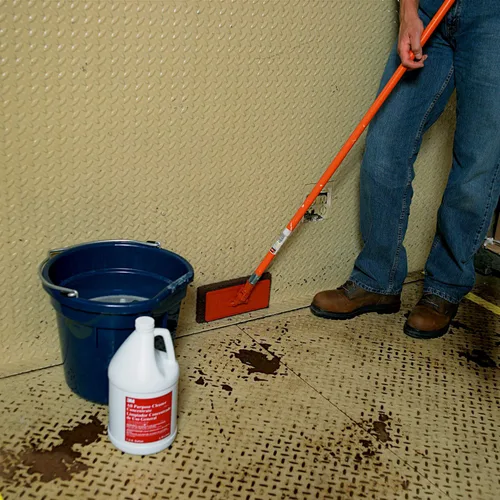 Vista 8 de 3M Doodlebug Brown Scrub 'N Strip Pad 8541, 4.625 pulgadas x 10 pulgadas (20 unidades)