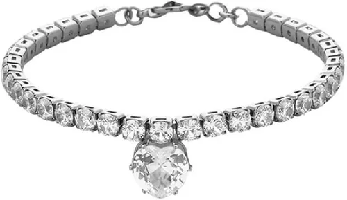 Vista 5 de Collar con Diamantes de Imitación Brillantes en Forma de Corazón para Gatos y Perros Collar de Gemas para Mascotas Collar con Diamantes de Imitación