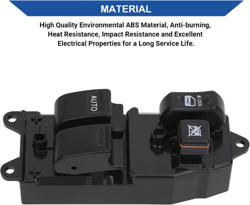 Vista 8 de Obaee - Interruptor maestro de ventana eléctrica para lado del conductor, compatible con Toyota Tundra 2000-2006 / Tacoma 2001-2011 / Sienna