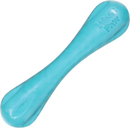 Vista 23 de Juguete de hueso de perro, masticable West Paw Diseño Zogoflex Hurley, duro , Agua (Aqua)
