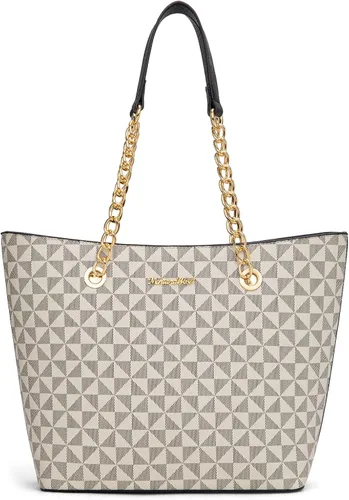 Vista 10 de Montana West Bolsa Tote para Mujeres Bolsos de Mano con Asa Superior de Cadena