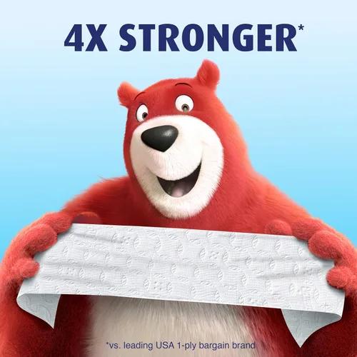 Vista 5 de Charmin Ultra Strong - Papel higiénico, Mega rollo, 18 rollos de 286 hojas por rollo