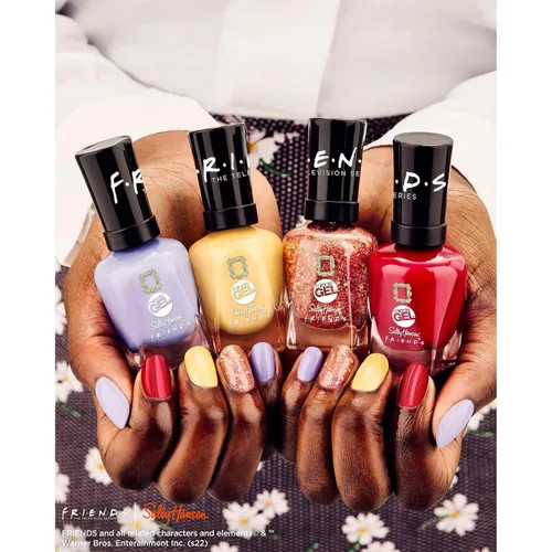 Vista 7 de Sally Hansen Miracle Gel Friends Collection, esmalte de uñas, lavanda, 0.5 onzas líquidas