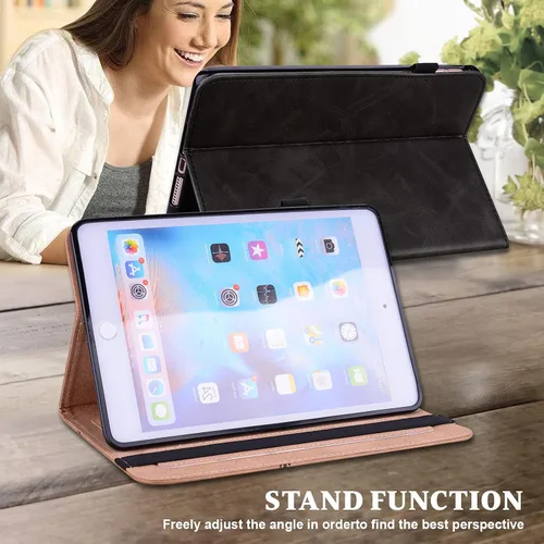 Vista 6 de ALILANG Funda para Samsung Galaxy Tab S9 FE de 10.9 pulgadas, Samsung Tab S9 de 11 pulgadas 2023 con soporte para bolígrafo y múltiples ángulos