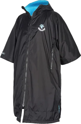 Vista 8 de 4Monster Parka de natación con capucha, traje de neopreno de secado rápido, impermeable, abrigo cálido, poncho de surf para deportes acuáticos