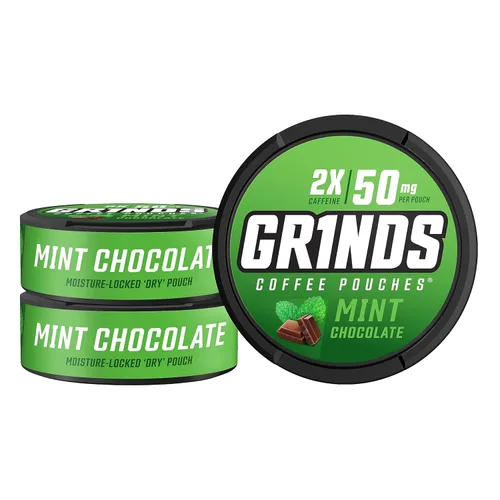 Vista 18 de Bolsas de café Grinds 3 latas de vainilla Sin tabaco, sin nicotina alternativa saludable 18 bolsas por lata