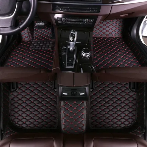 Vista 18 de alfombras de coche personalizadas para Mercedes-Benz A/B/C/E/S/ML/GL/GLA/GLC Clase W169 W203 GLE GLK GLS SL SLC SLK, antideslizantes, impermeables