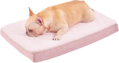 Vista 19 de Cama de Espuma Viscoelástica para Perros Medianos, Camas Refrescantes para Perros Medianos, Cama Ortopédica Lavable para Mascotas para Jaula