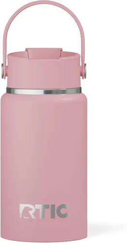 Vista 21 de RTIC - Botella de agua Outback de 32 oz (1 L), con revestimiento de cerámica, aislada, de acero inoxidable, doble pared con aislamiento al vacío
