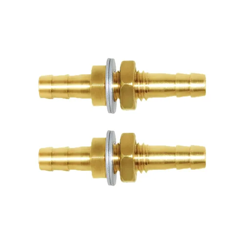 Vista 16 de Joywayus - Válvula de unión de combustible de 1 pulgada con estrías para manguera, acoplador de cabezal de paso, válvula de intersección y división