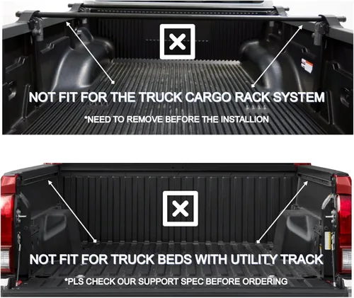 Vista 7 de Cubierta enrollable suave para caja de camioneta de 5.0 pies para Ford Ranger 2019, 2020, 2021, 2022, 2023, 2024, 2025 y 2026 Styleside