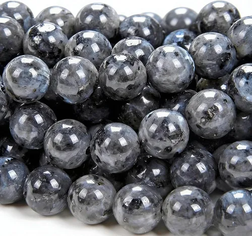 Vista 7 de Zenkeeper 108 piezas de cuentas de jaspe de cebra de 8 mm para hacer joyas, cuentas sueltas de gemas de cebra negras y blancas para hacer pulseras