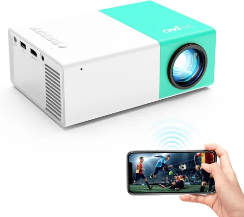 Vista 9 de Proyector Mini Portátil para Películas al Aire Libre, Proyector de Video LED Pico para Proyectores de Películas de Cine en Casa, Compatible