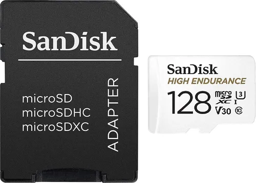 Vista 4 de SanDisk - Tarjeta de memoria MicroSDXC de alta resistencia de 128 GB (paquete de 2) para Garmin Dash Cam 57, 67W, Mini 2, 47 Series
