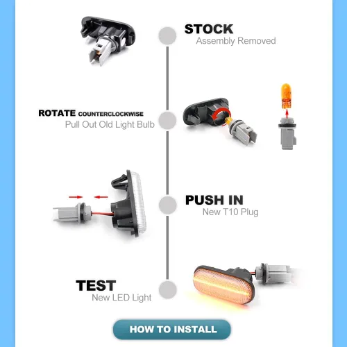 Vista 7 de NSLUMO Conjunto de luz LED de matrícula para Chevy Corvette C7 Impala SS Traverse 2014-2019, Ca'dillac CTS XTS SRX 2011-2019, repuesto OEM 6000K