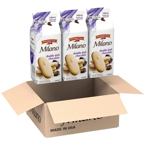 Vista 14 de Pepperidge Farm Milano - Galletas de chocolate oscuro, bolsa de 6 onzas (15 galletas)