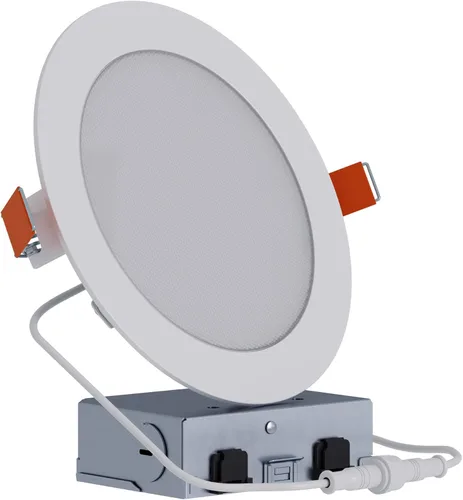 Vista 13 de HALO HLB Iluminación empotrable LED de 6 pulgadas delgada sin lata, regulable con temperaturas de color seleccionables - HLB6099FS1EMWR