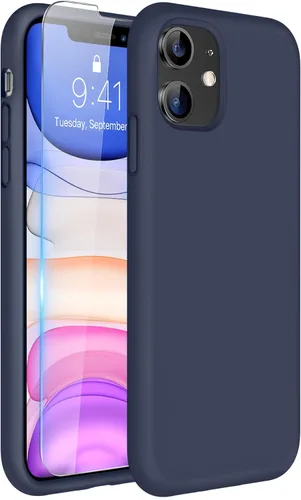 Vista 182 de Miracase Funda ultradelgada diseñada para iPhone SE 2022 (3ª generación)/iPhone SE 2020 (2ª generación)/iPhone 7/iPhone 8 con protector de pantalla