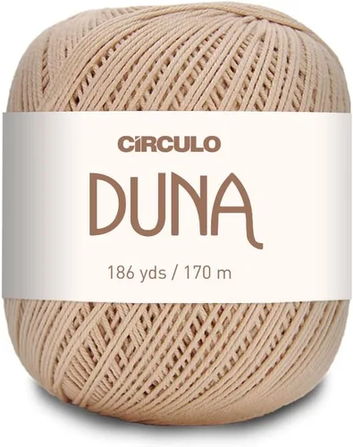 Vista 30 de Círculo Hilo Duna – 186 yardas, 3.52 onzas – Hilo DK de Estambre Ligero – 100% algodón virgen brasileño mercerizado, perfecto para tejer y hacer 6399